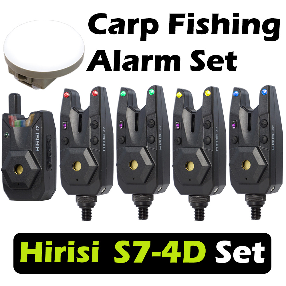Fish Alarm - Беспроводной набор сигнализаторов поклевки Hirisi S7-4D