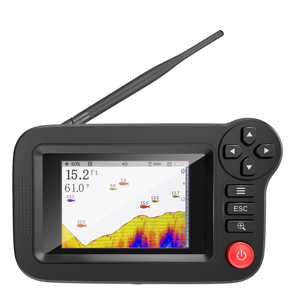 Умный эхолот - портативный эхо – обзор и цена Fish Finder Transducer